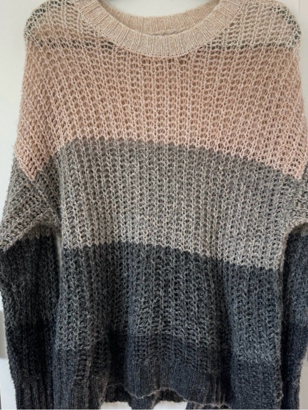 American Eagle Outfitters Multitone Knit Sweater